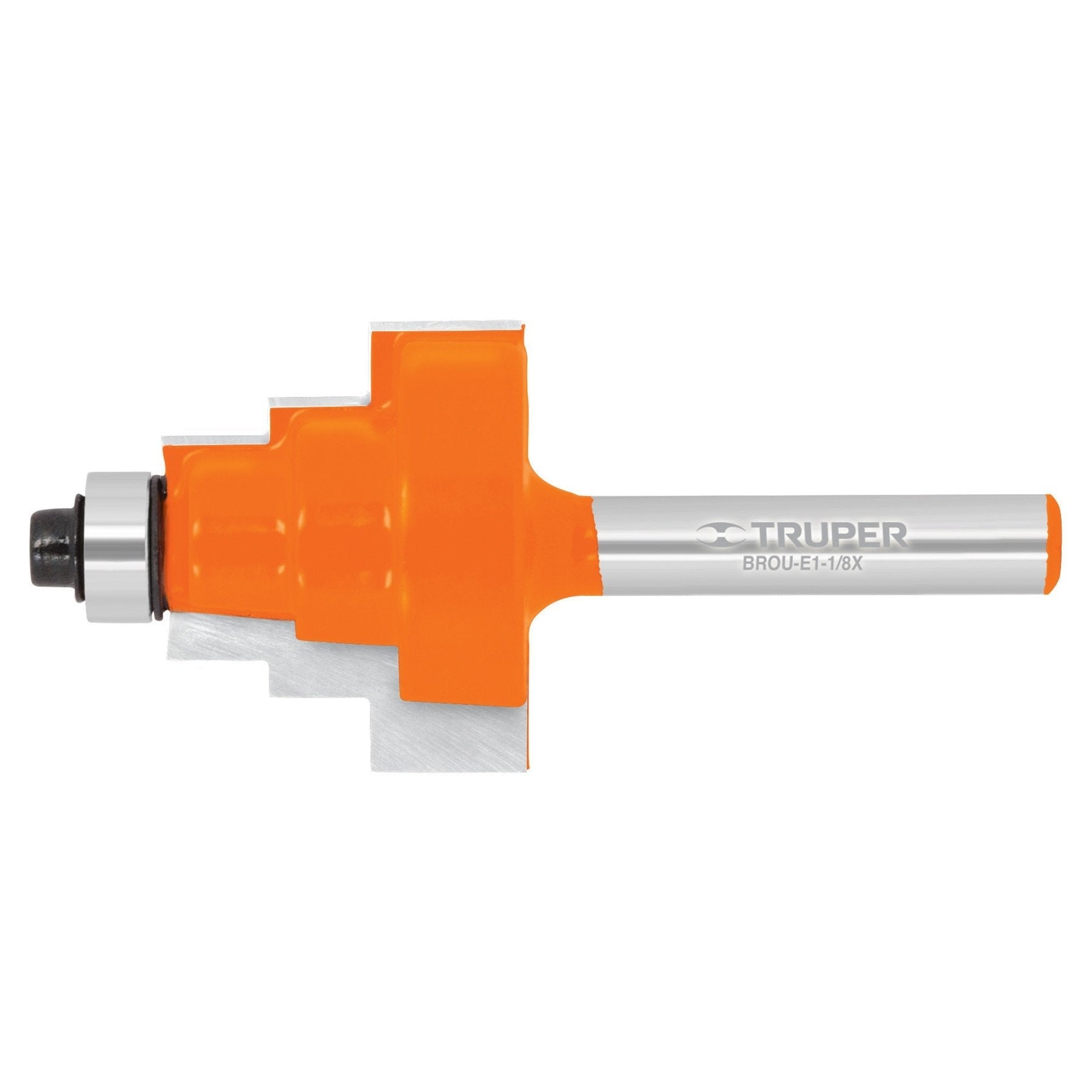 Broca para router, escalonada, 1-1/8", con balero