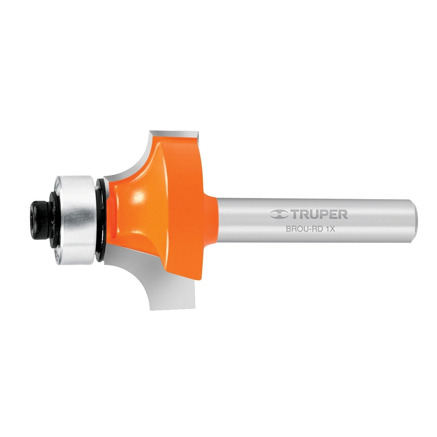 Broca para router, redondeado, 1-1/2" con balero
