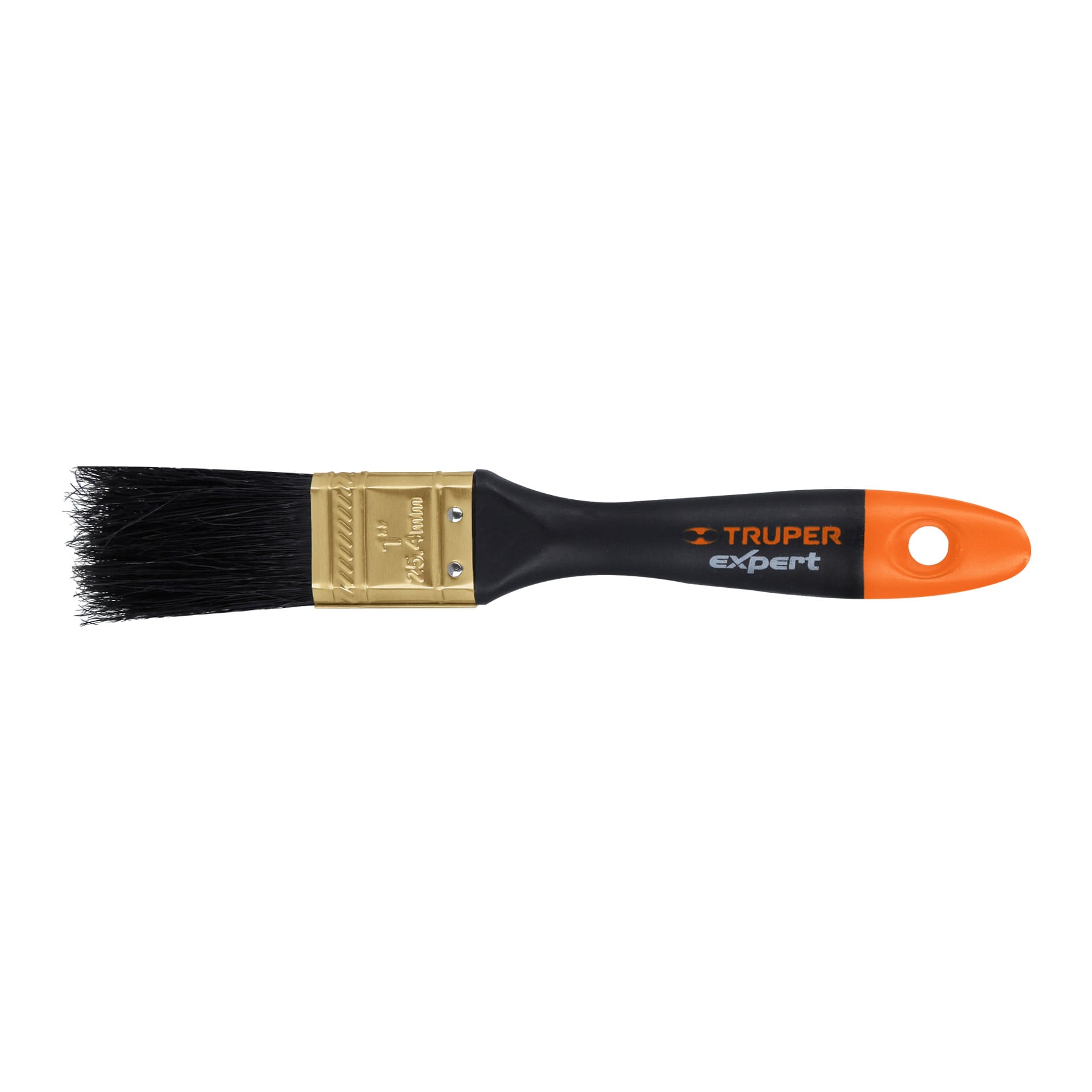 Brocha, mango de plástico, 1", Truper Expert