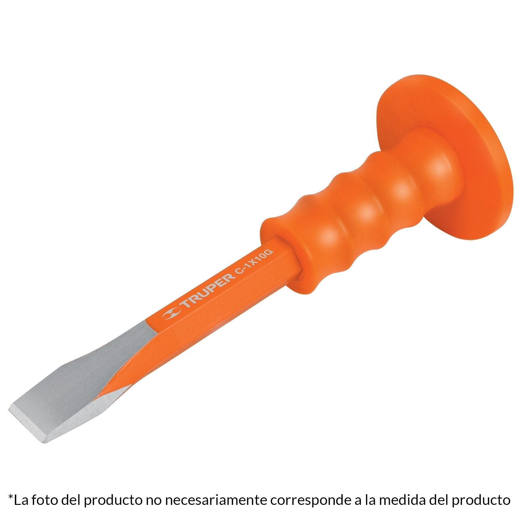 Cincel de corte frío, 3/4 x 12", con grip