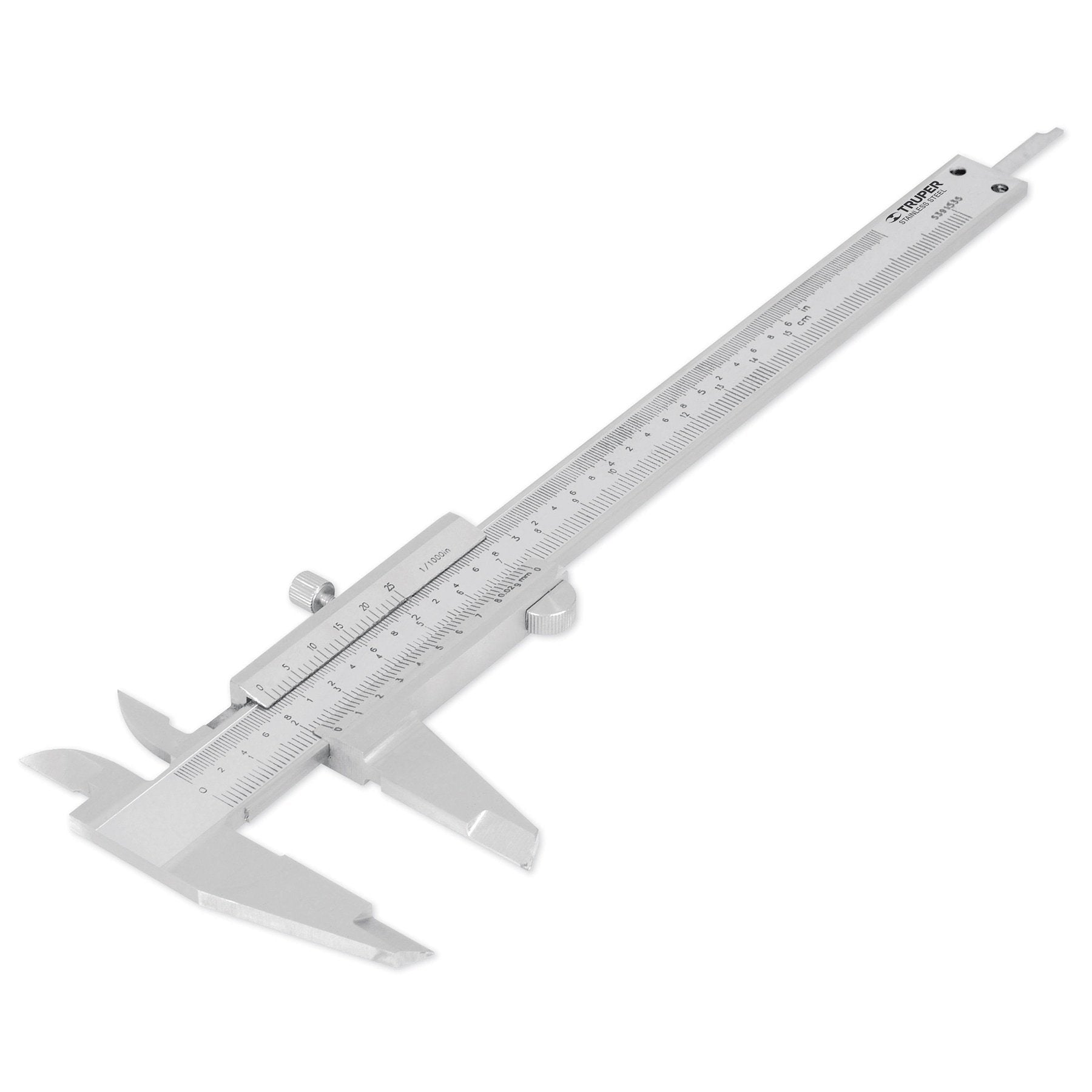 Calibrador de 6", milimétrico y standard