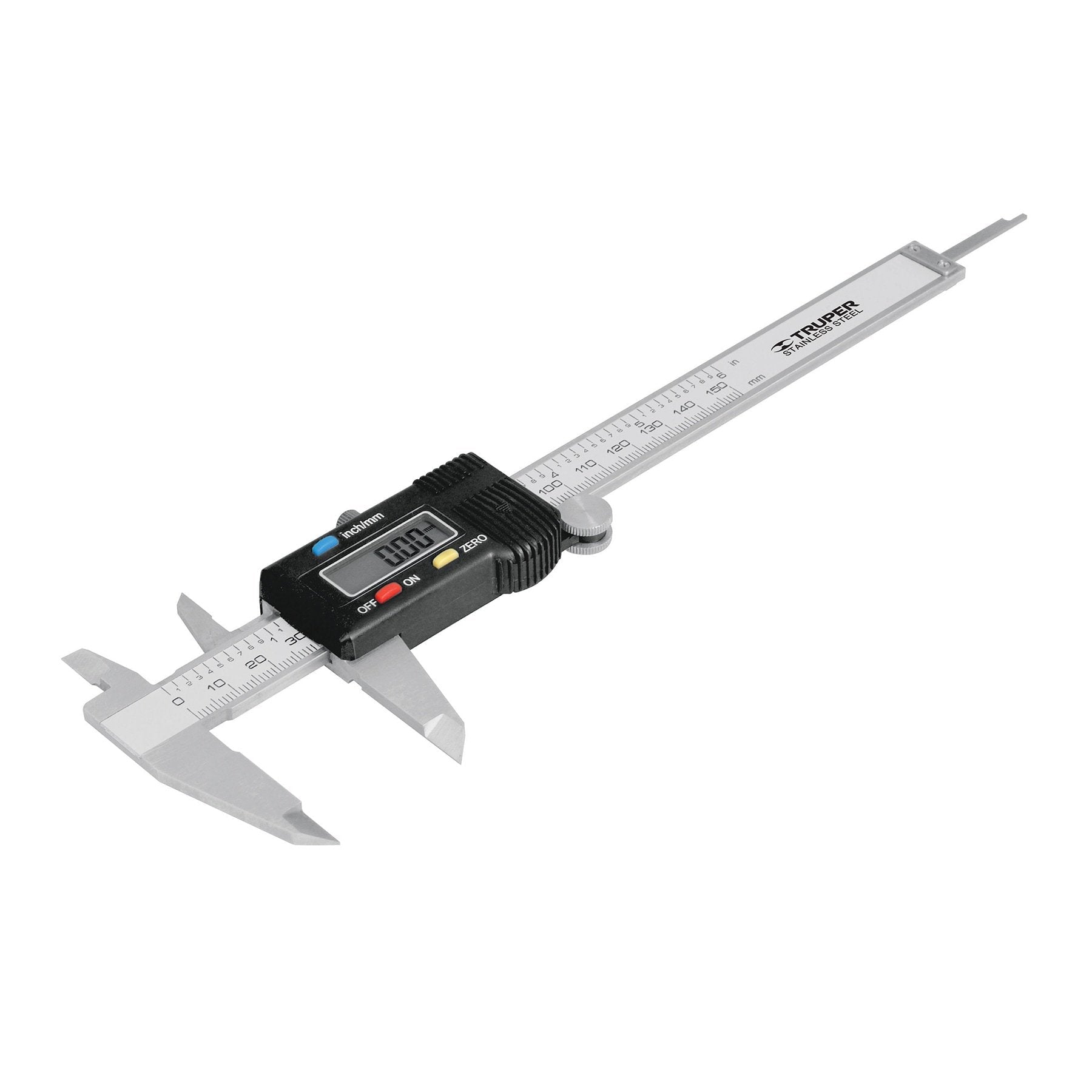 Calibrador digital de 6", milimétrico y standard