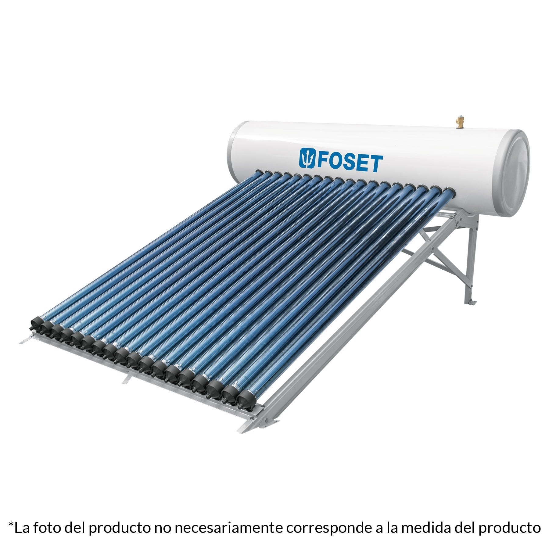 Calentador Solar Heat Pipe, 200L, 18 tubos, 5 personas