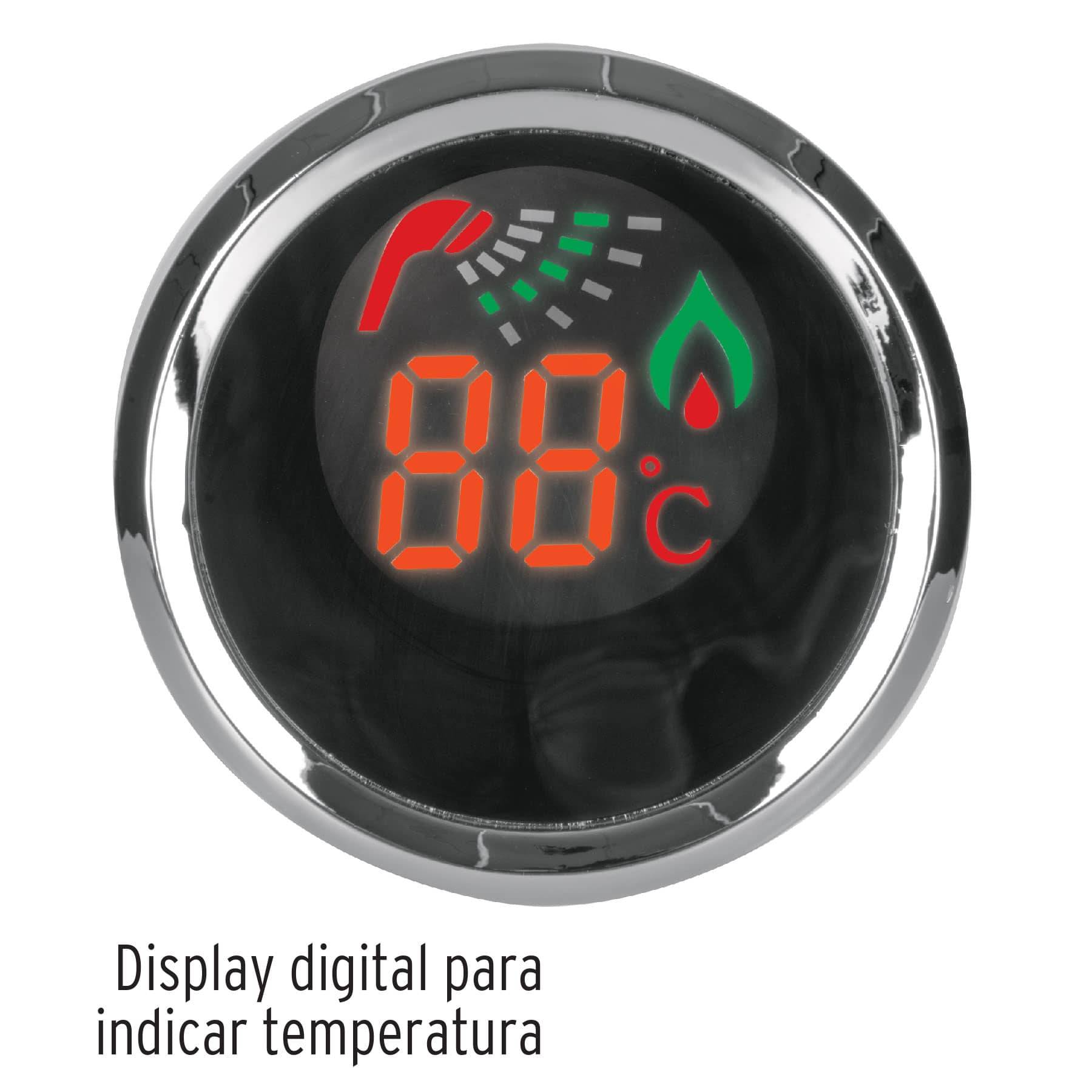 Calentador de Paso Instantáneo, 6L, gas natural, 1 servicio