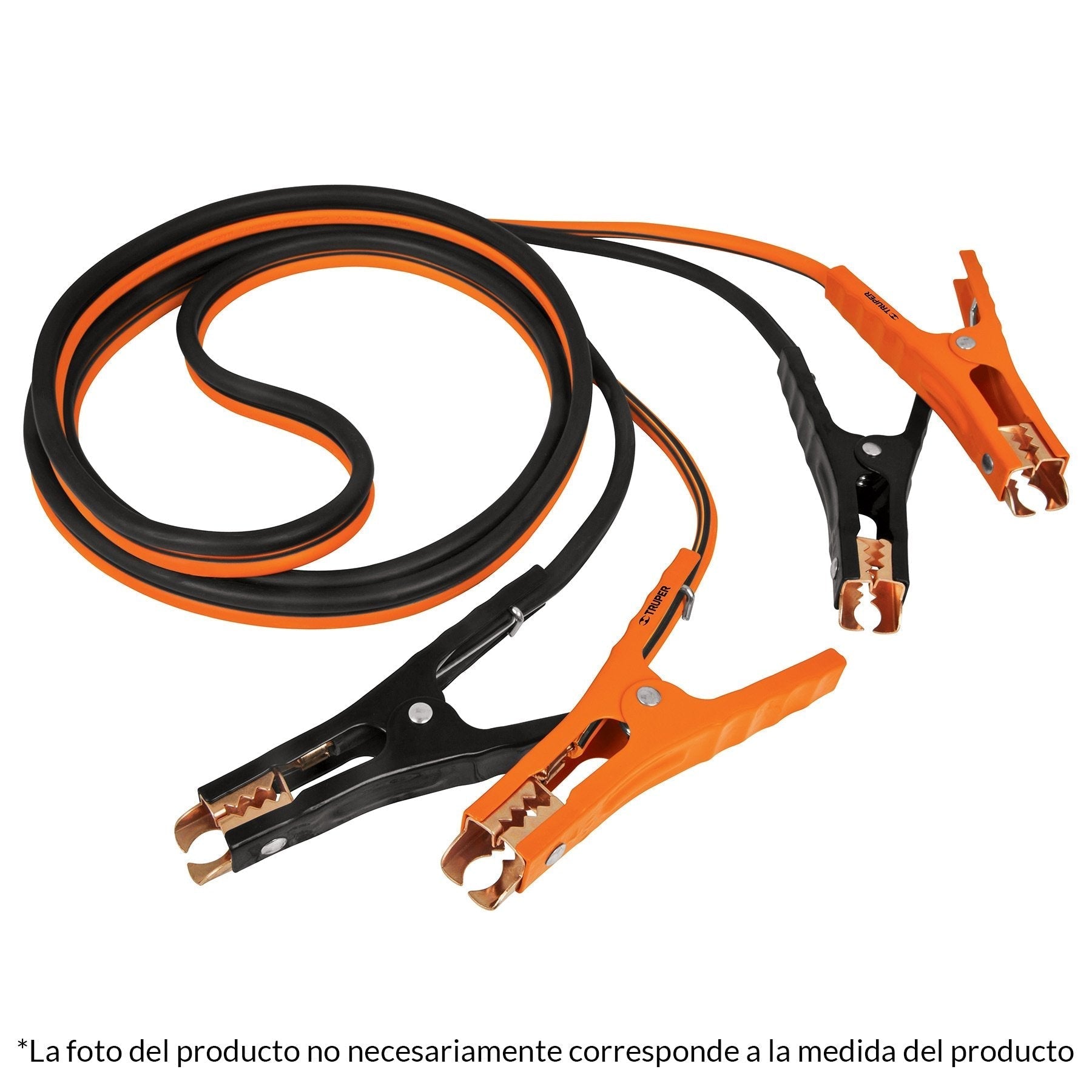Cables pasa corriente, 3.5 m, calibre 6 awg