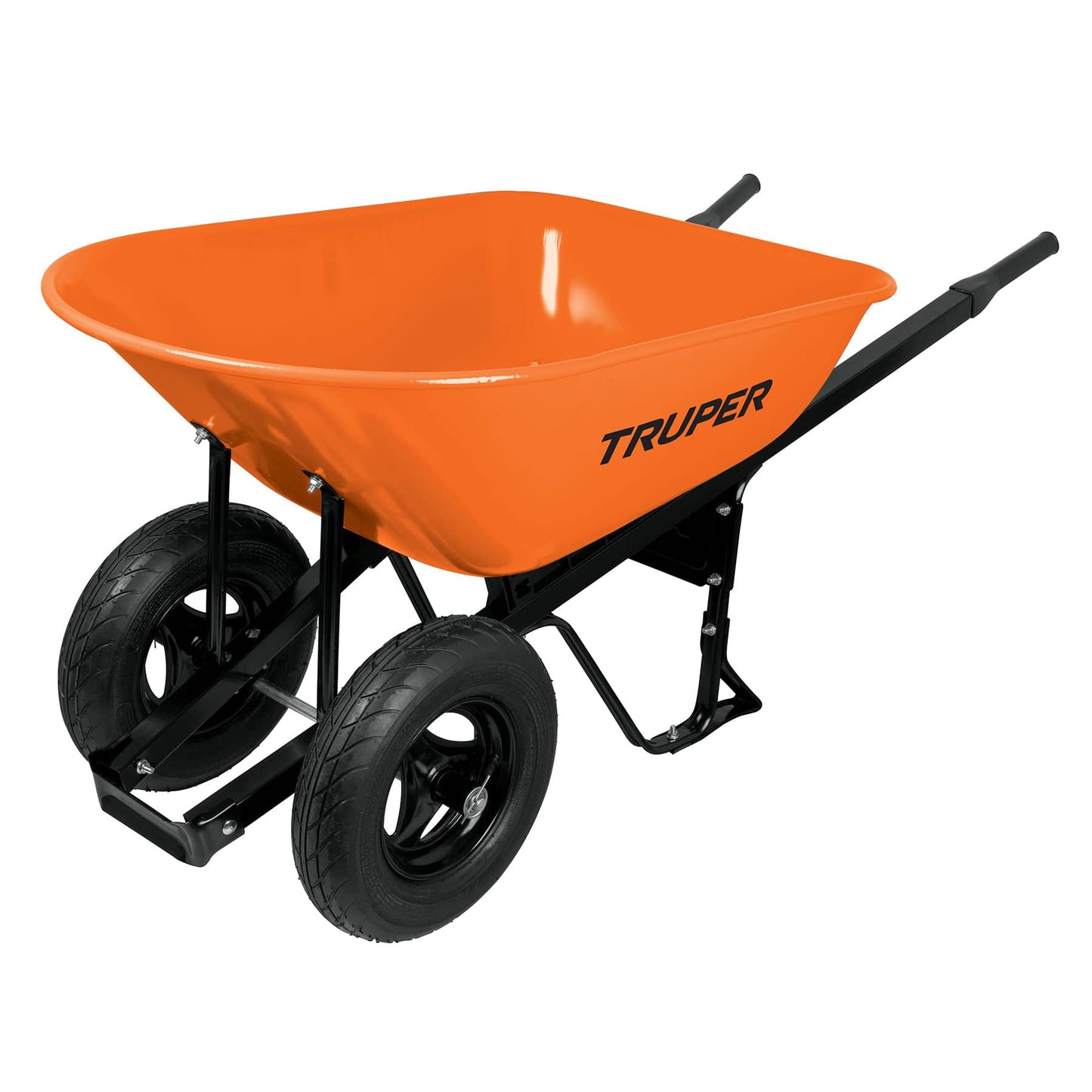 Carretilla 8 ft3, doble llanta neumática