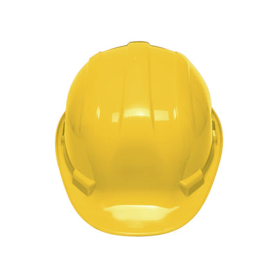 Casco de seguridad, color amarillo, pretul