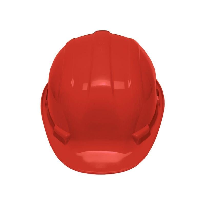 Casco de seguridad, color rojo, pretul