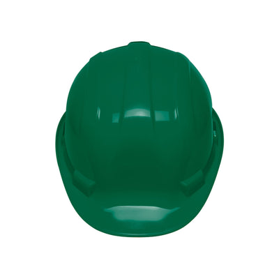 Casco de seguridad, color verde, pretul