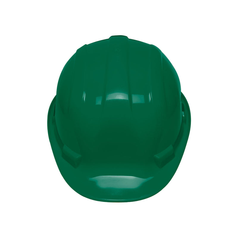 Casco de seguridad, color verde, pretul