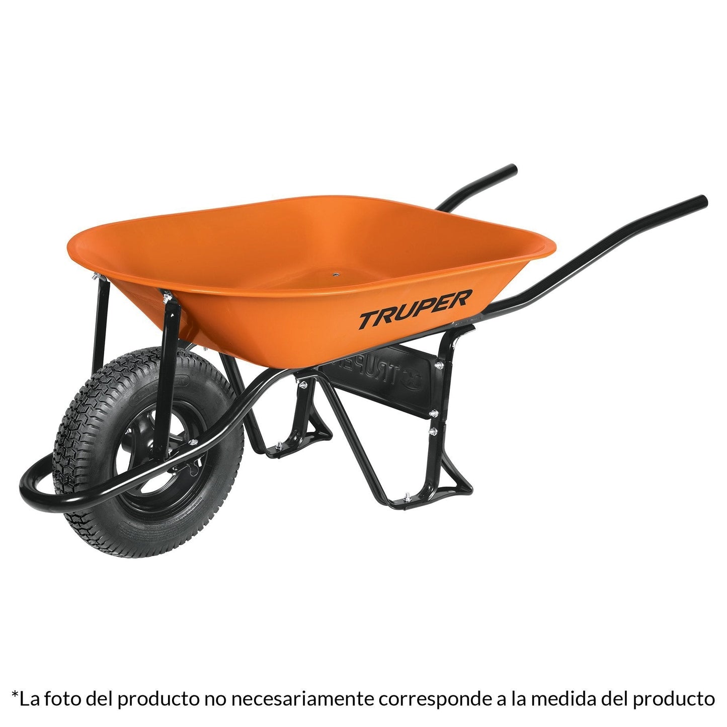 Carretilla 4.5 ft3, llanta imponchable