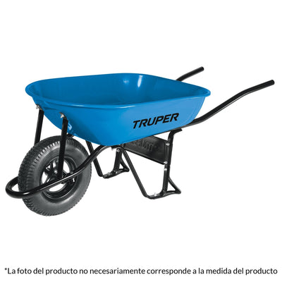Carretilla 5.5 ft3, llanta imponchable