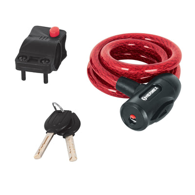 Candado de cable con llave, 15mm X 1.20 m
