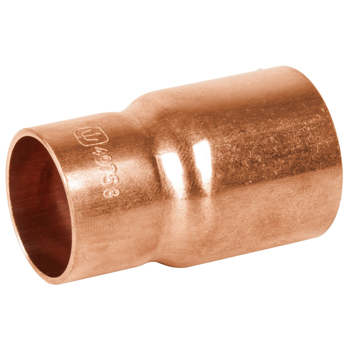 Cople reducción bushing cobre, 1"x 3/4"