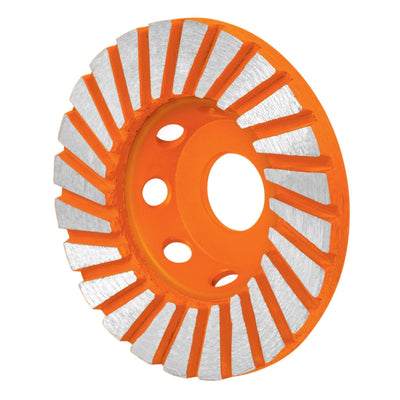 Copa de diamante turbo, modelo 2168, 4", usos generales