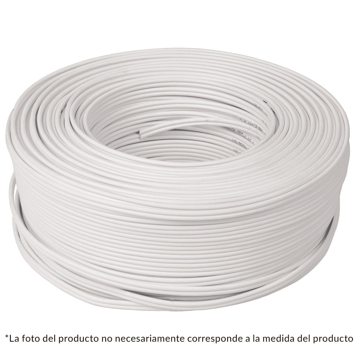 Cordón duplex flexible SPT, 14 AWG rollo 100 m
