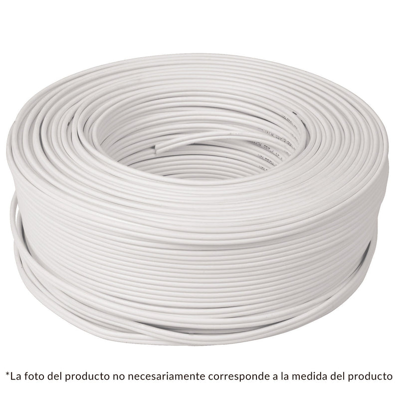 Cordón duplex flexible SPT, 14 AWG rollo 100 m
