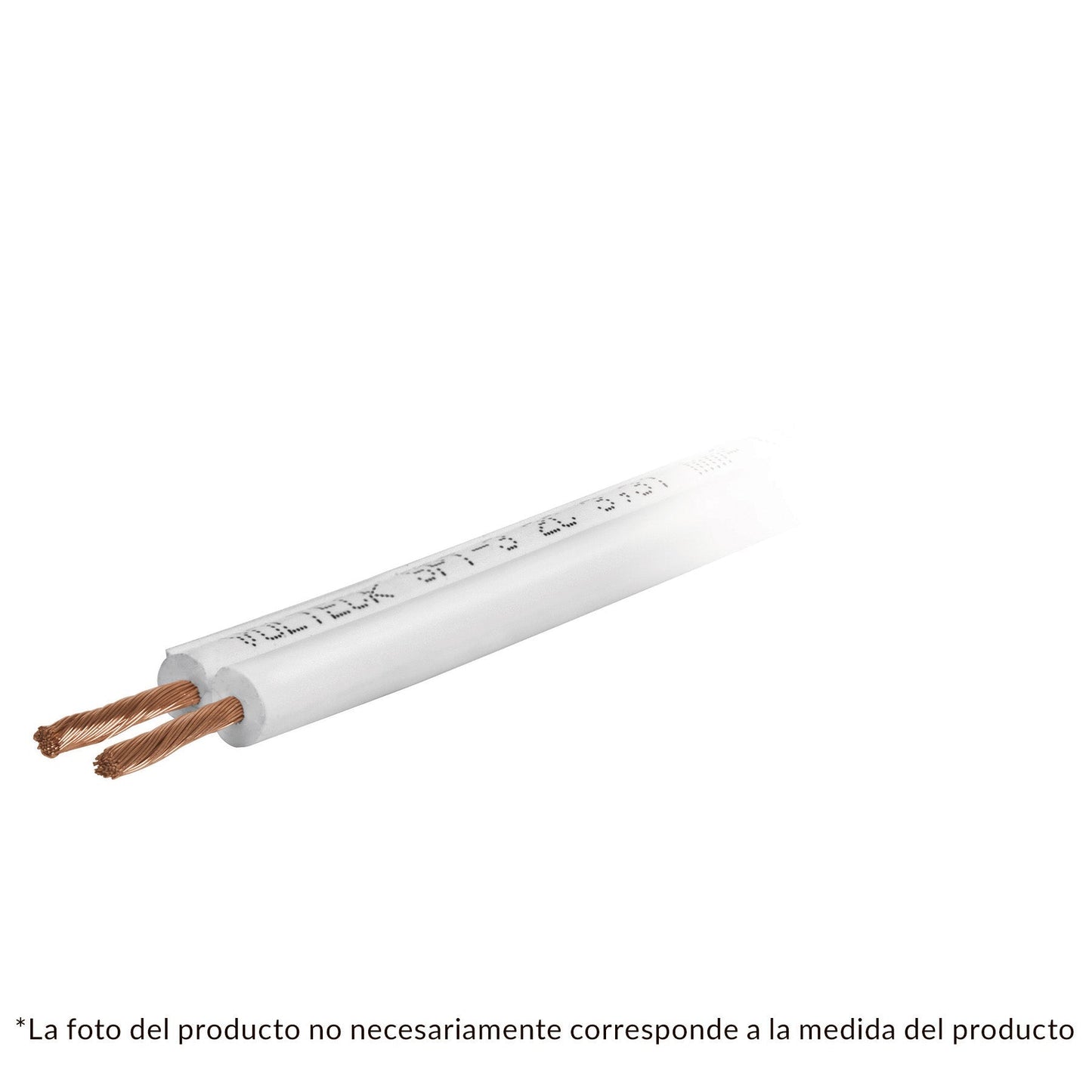 Cordón duplex flexible SPT, 14 AWG rollo 100 m