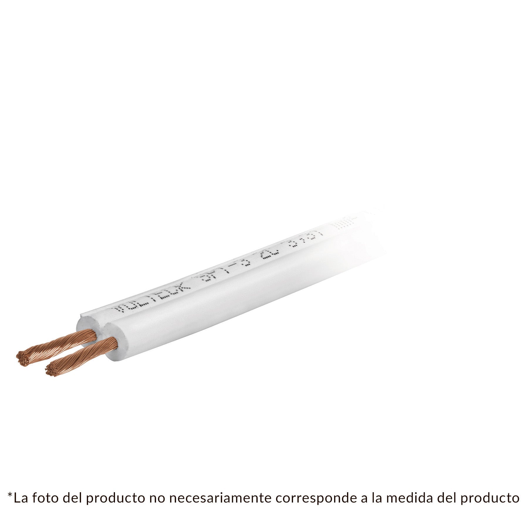 Cordón duplex flexible SPT, 14 AWG rollo 100 m