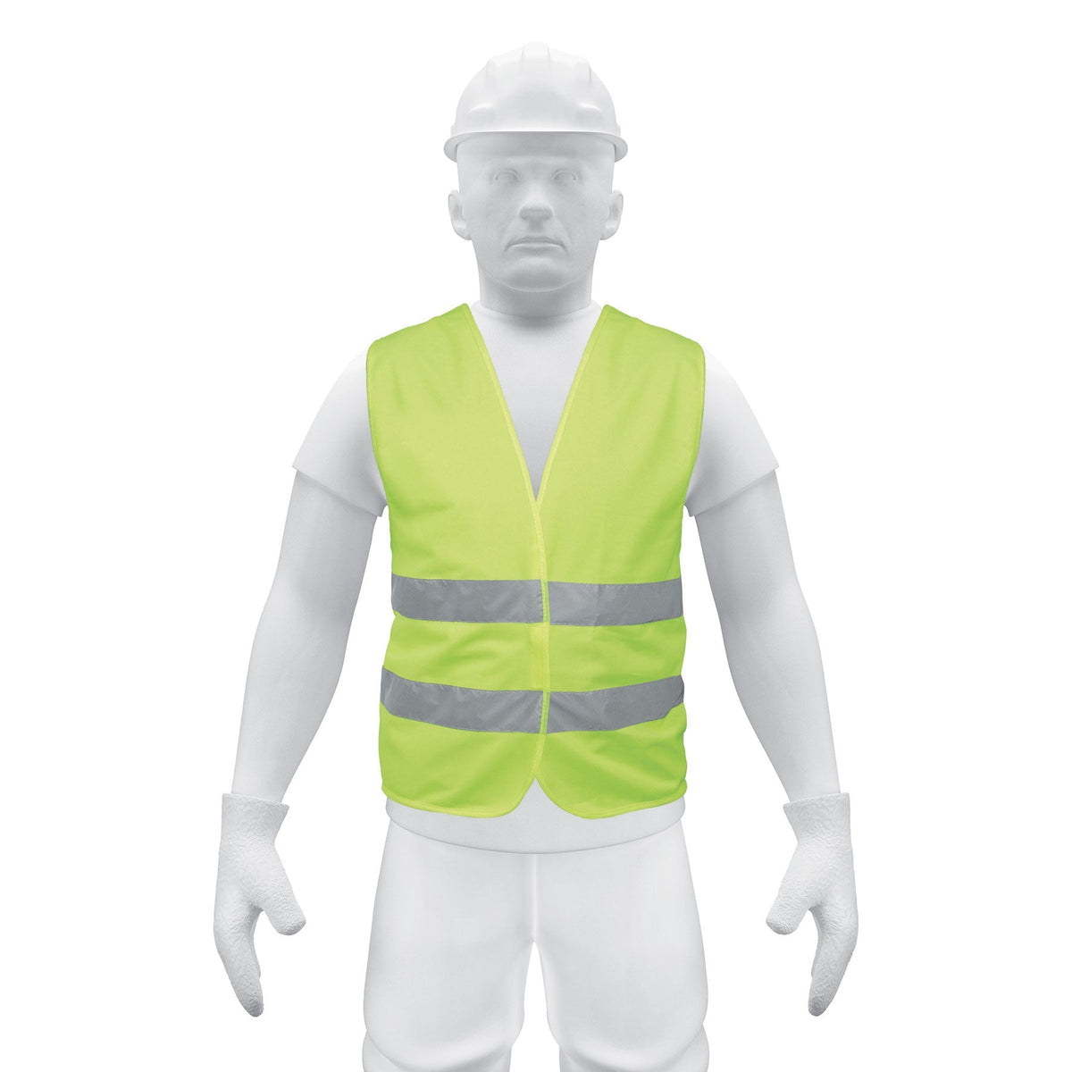 Chaleco de seguridad, alta visibilidad, verde