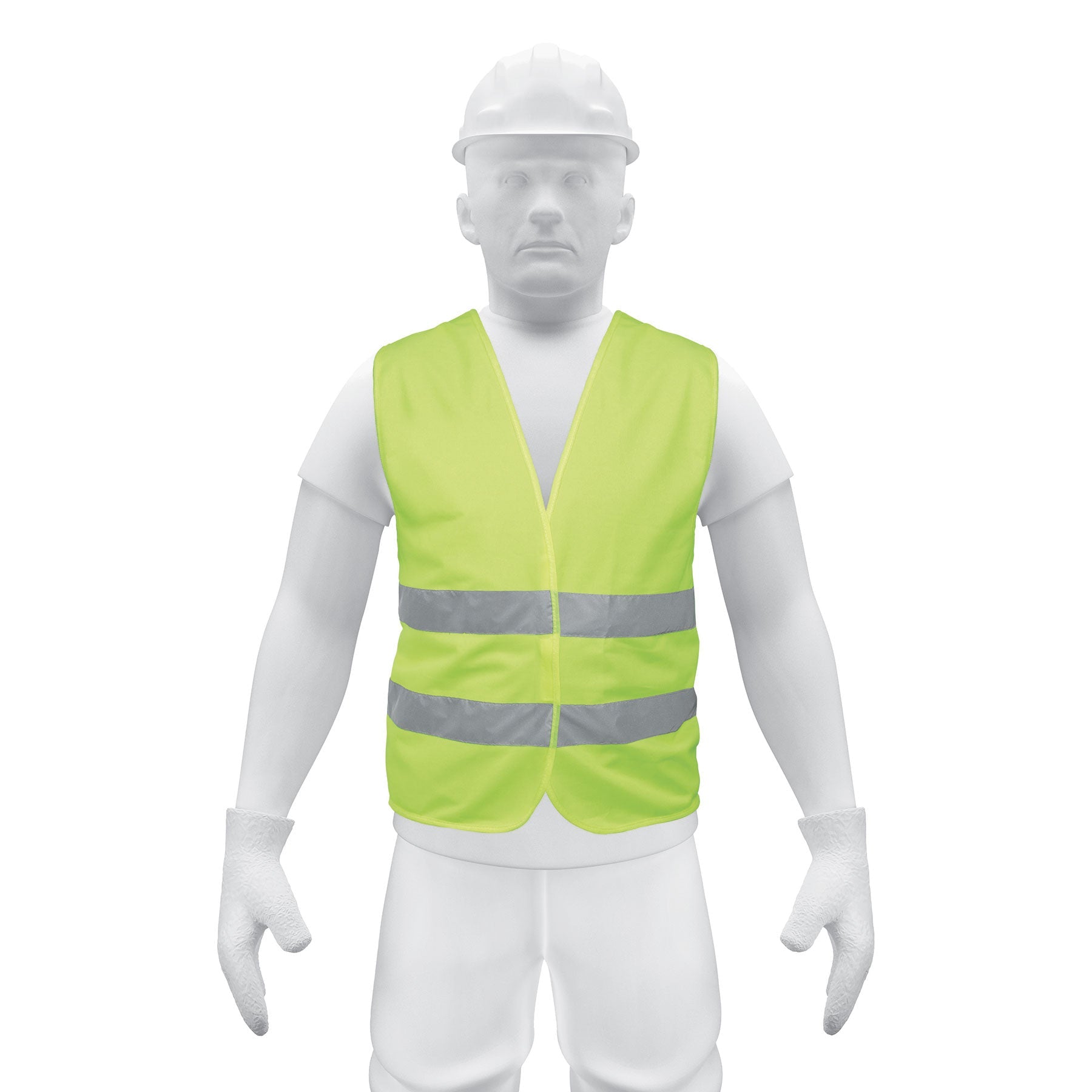 Chaleco de seguridad, alta visibilidad, verde
