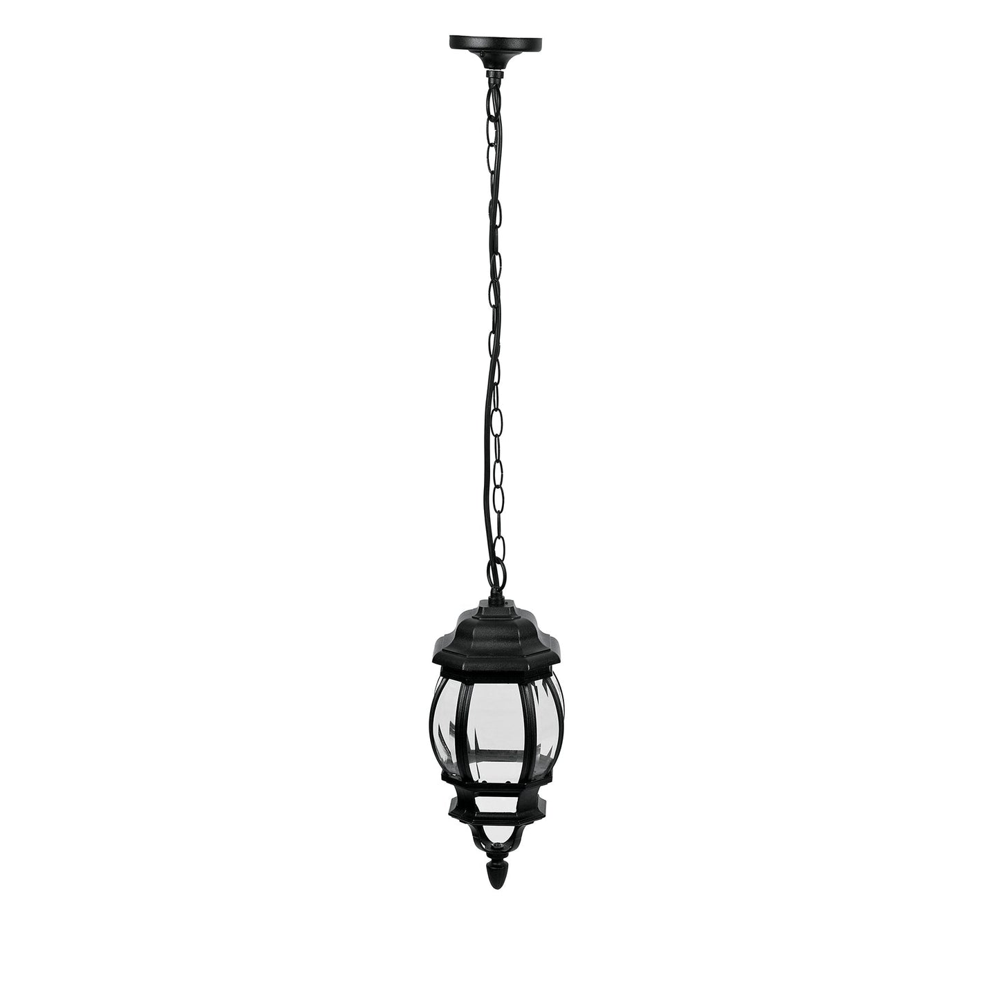 Colgante farol, negro, 1XE26