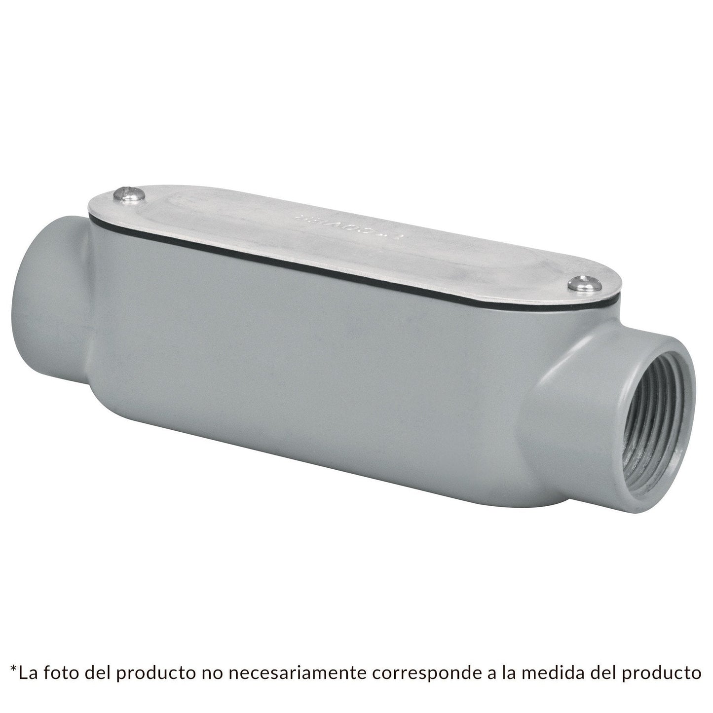 Condulet 1/2" conexión tipo C, Volteck