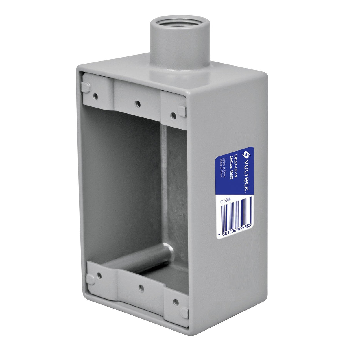 Condulet 1/2" conexión tipo FS, Volteck