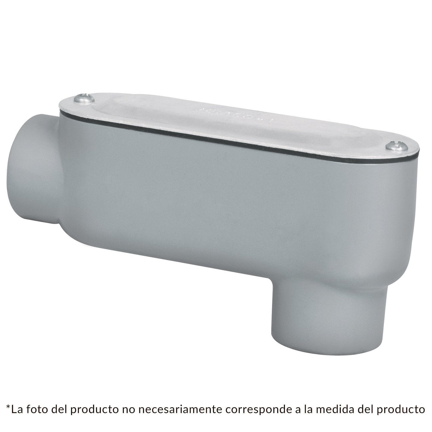 Condulet 1/2" conexión tipo LB, Volteck
