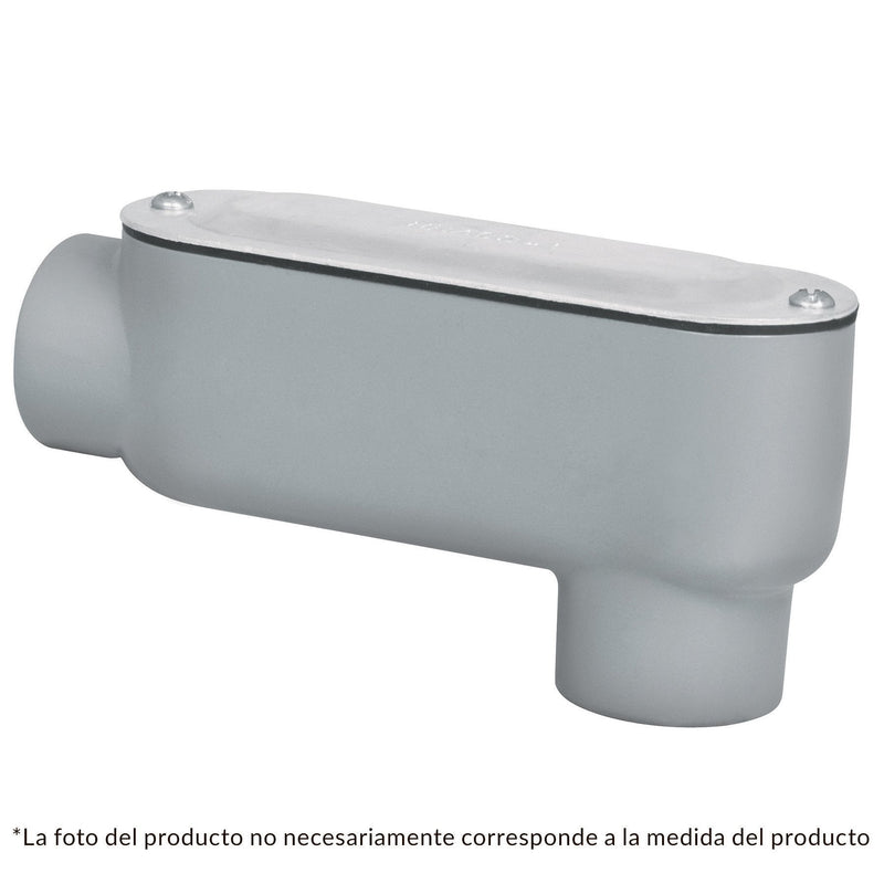 Condulet 1/2" conexión tipo LB, Volteck