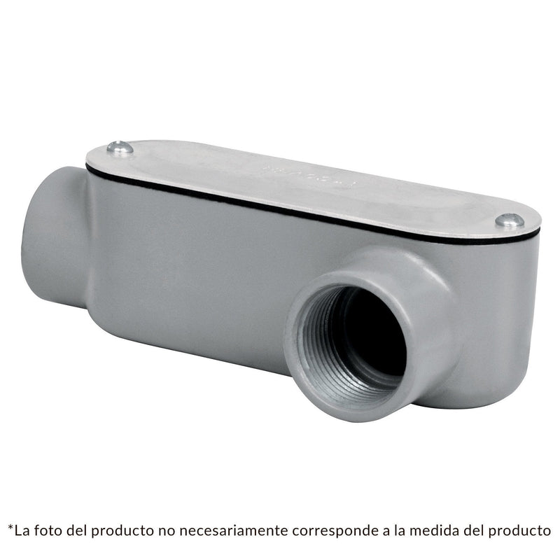 Condulet 1" conexión tipo LL, Volteck