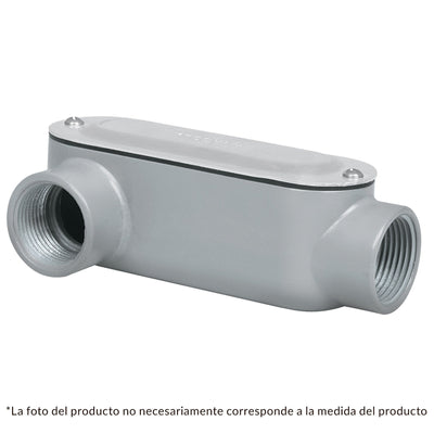 Condulet 1/2" conexión tipo LR, Volteck