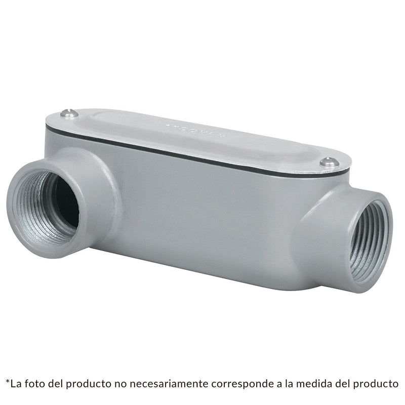 Condulet 1/2" conexión tipo LR, Volteck