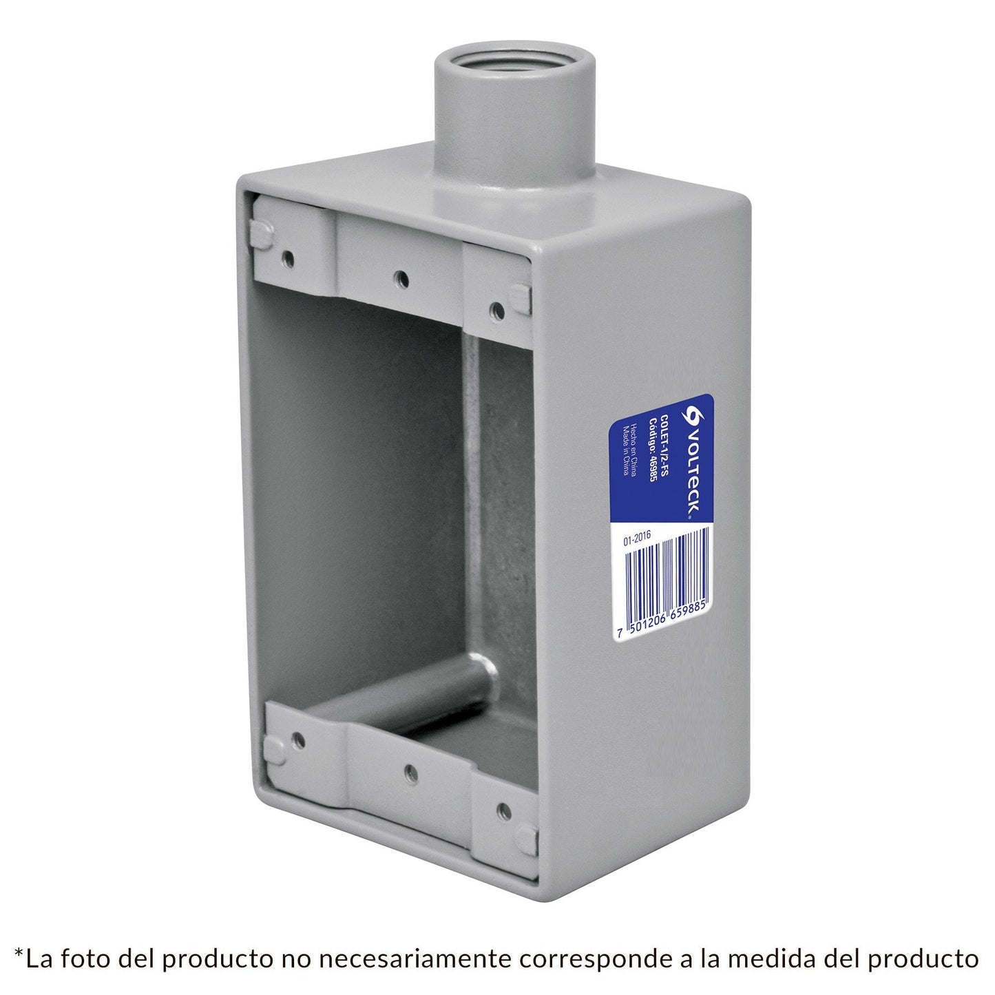Condulet 1" conexión tipo LB, Volteck