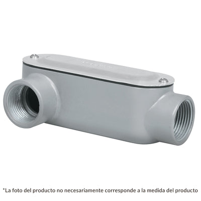 Condulet 3/4" conexión tipo LR, Volteck