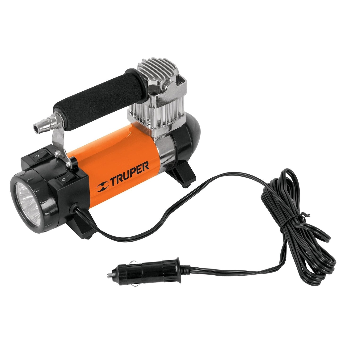 Compresor de aire 12 V portátil, para auto, incluye maletín