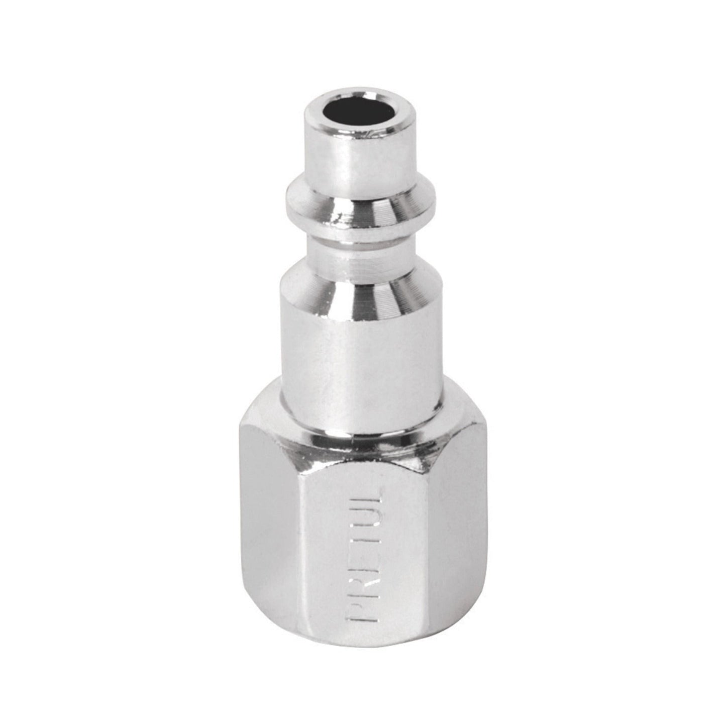 Cople acero, 1/4NPT, hembra, Pretul