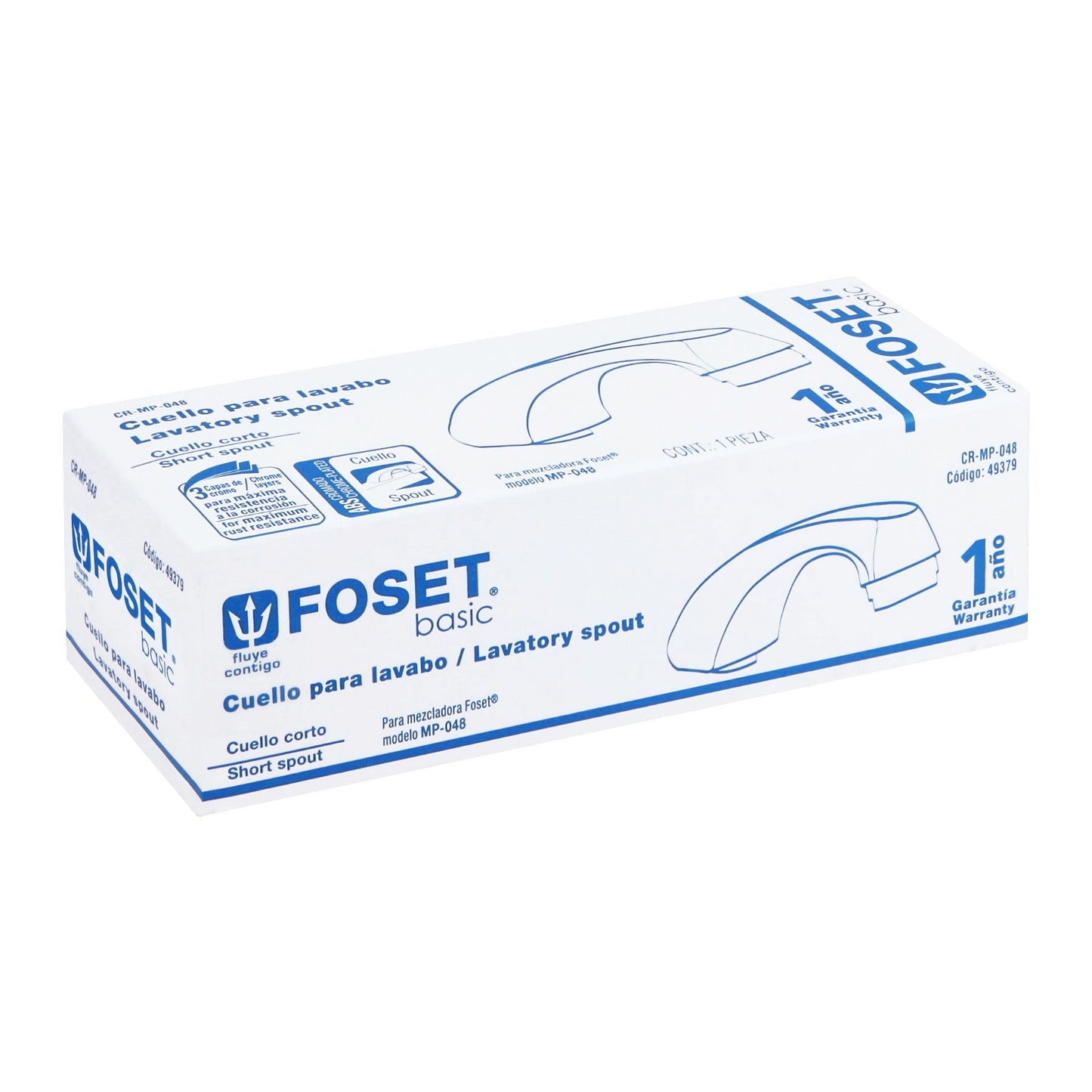 Cuello de repuesto para mezcladora MP-048, Basic