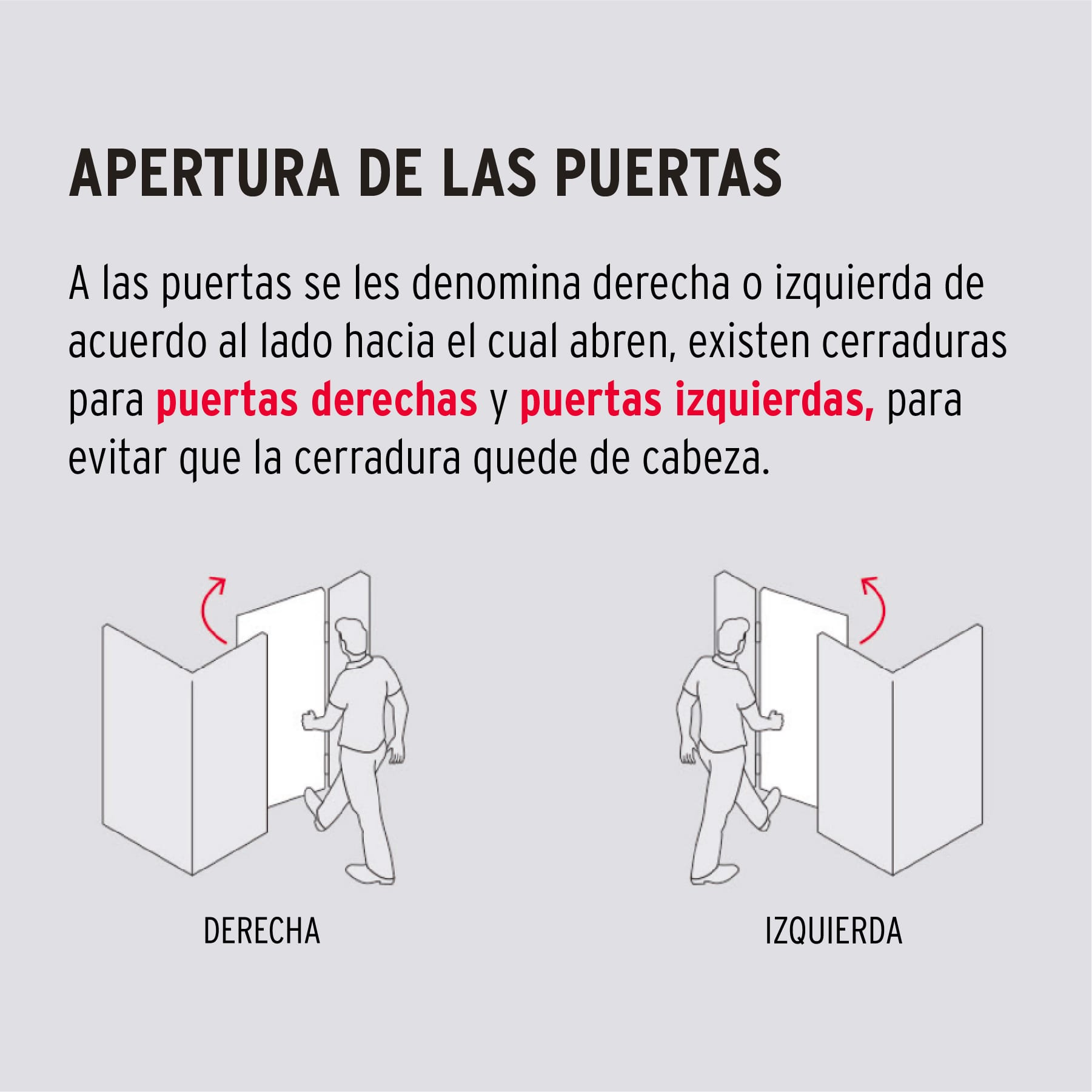 Cerradura sobreponer, puerta corrediza, instala-fácil, der.