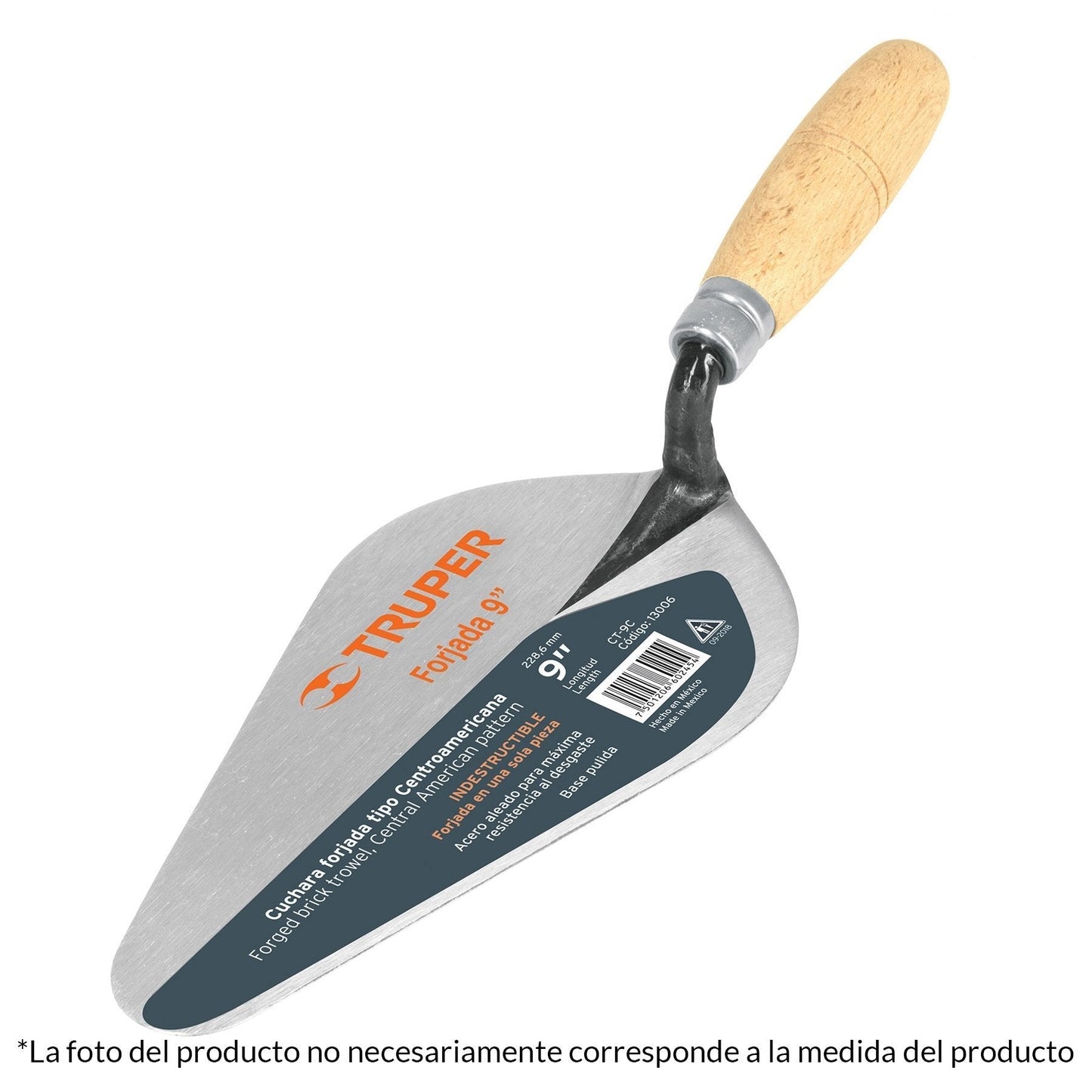 Cuchara para albañil, 6", centroamericana