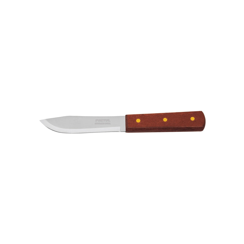 Cuchillo cebollero, mango madera, 6"
