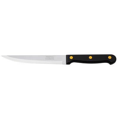 Cuchillo para asado liso, mango plástico, 5"