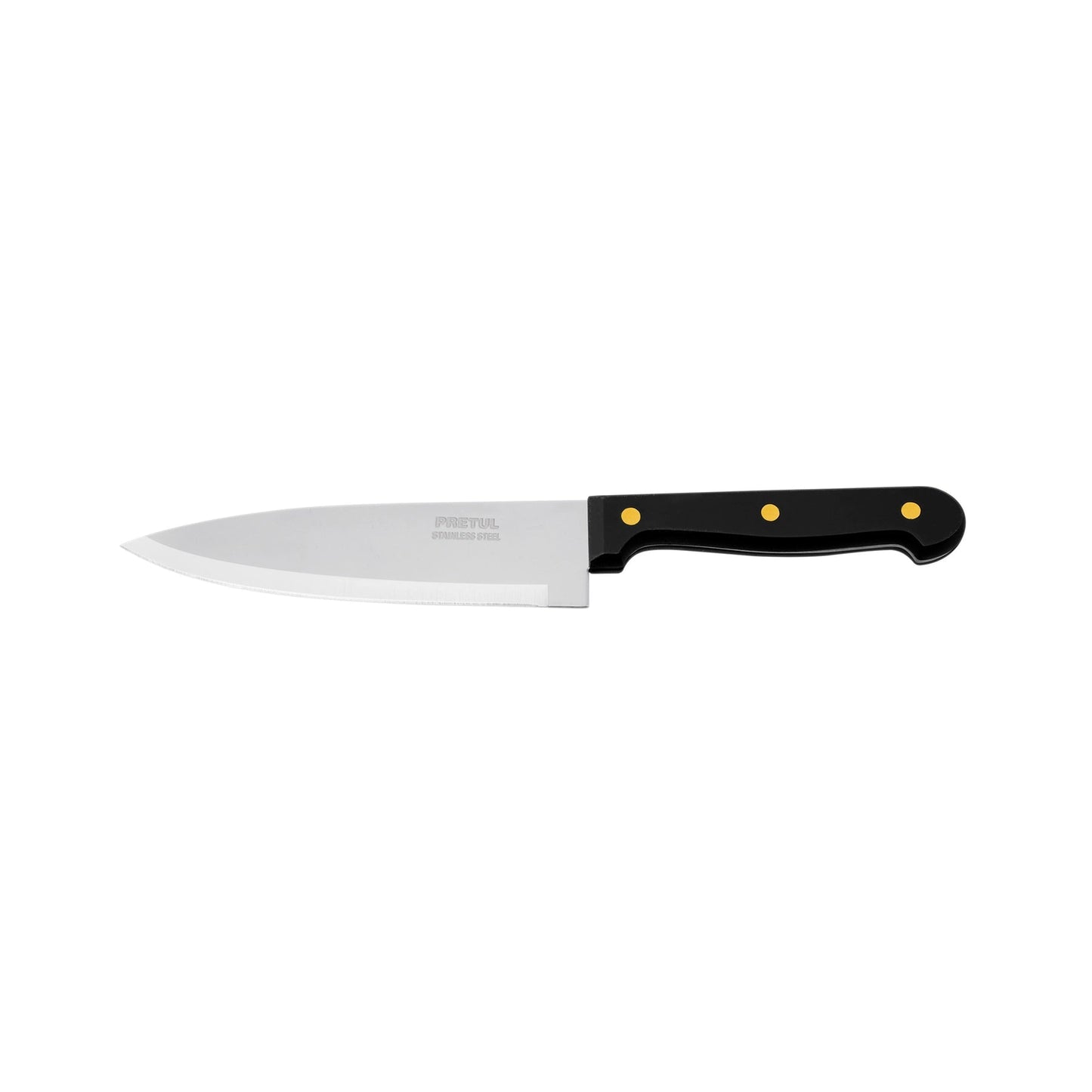 Cuchillo de chef, mango plástico, 7"