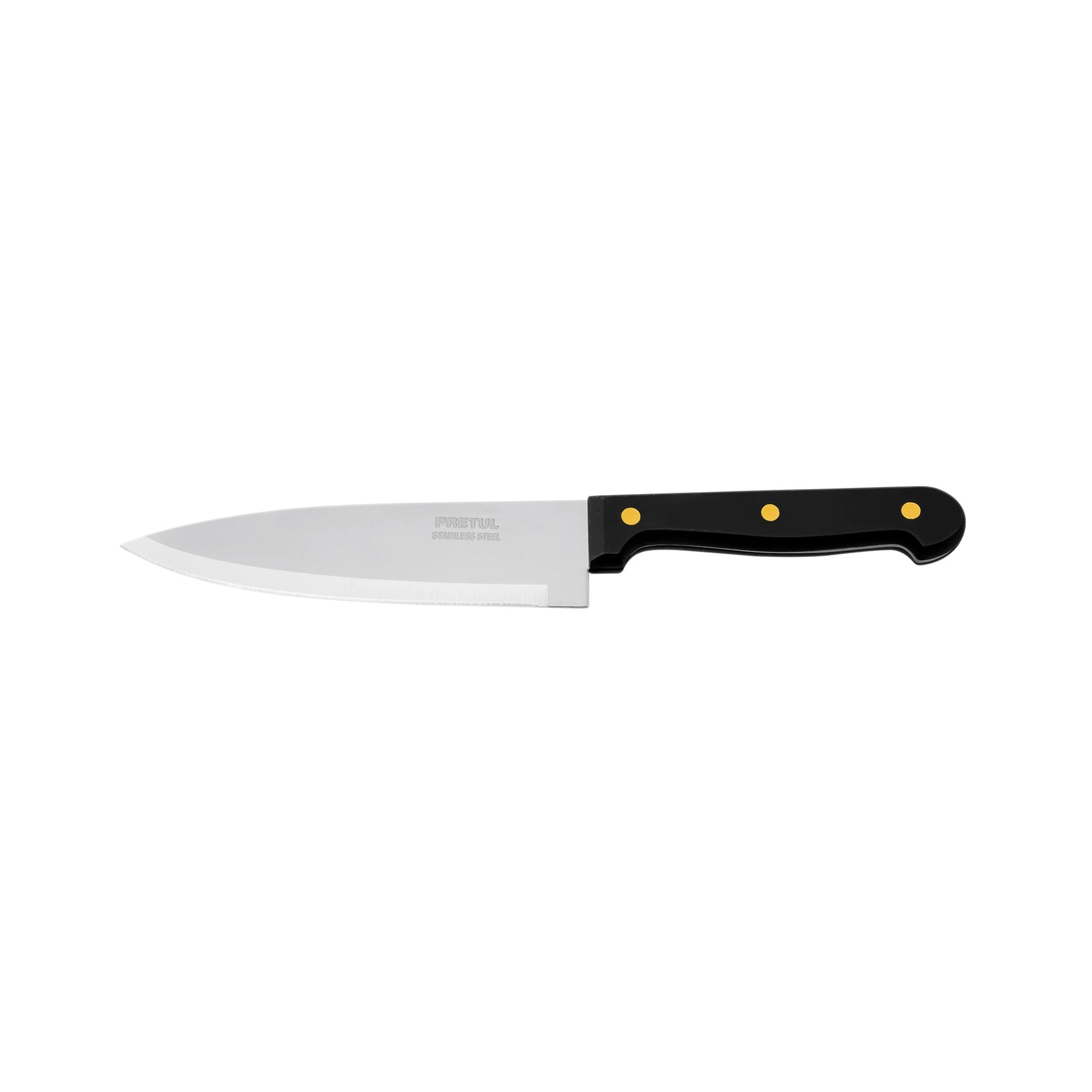 Cuchillo de chef, mango plástico, 6"