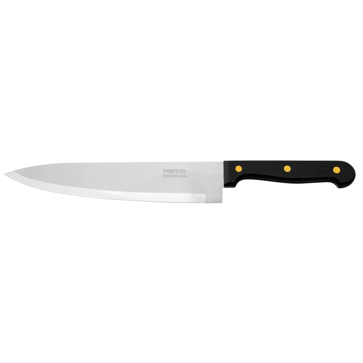 Cuchillo de chef, mango plástico, 8"