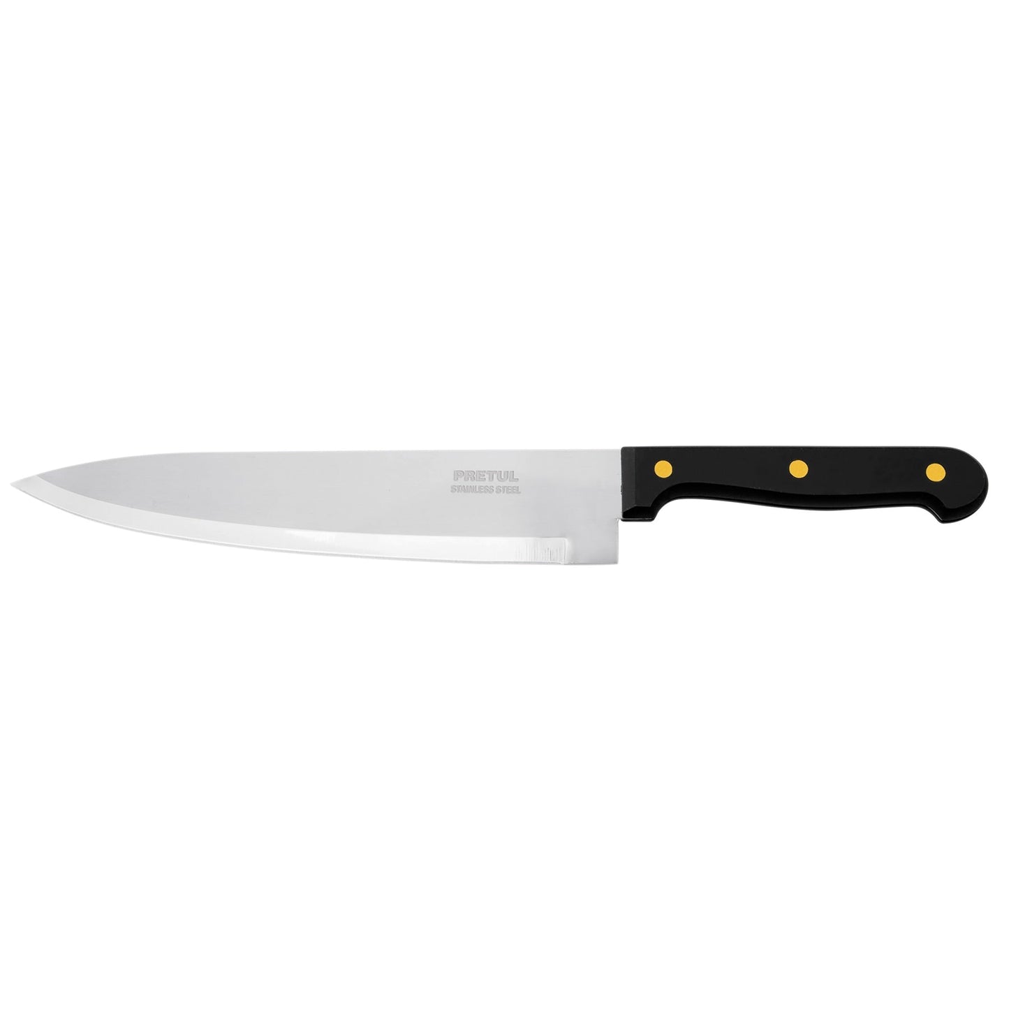 Cuchillo de chef, mango plástico, 8"