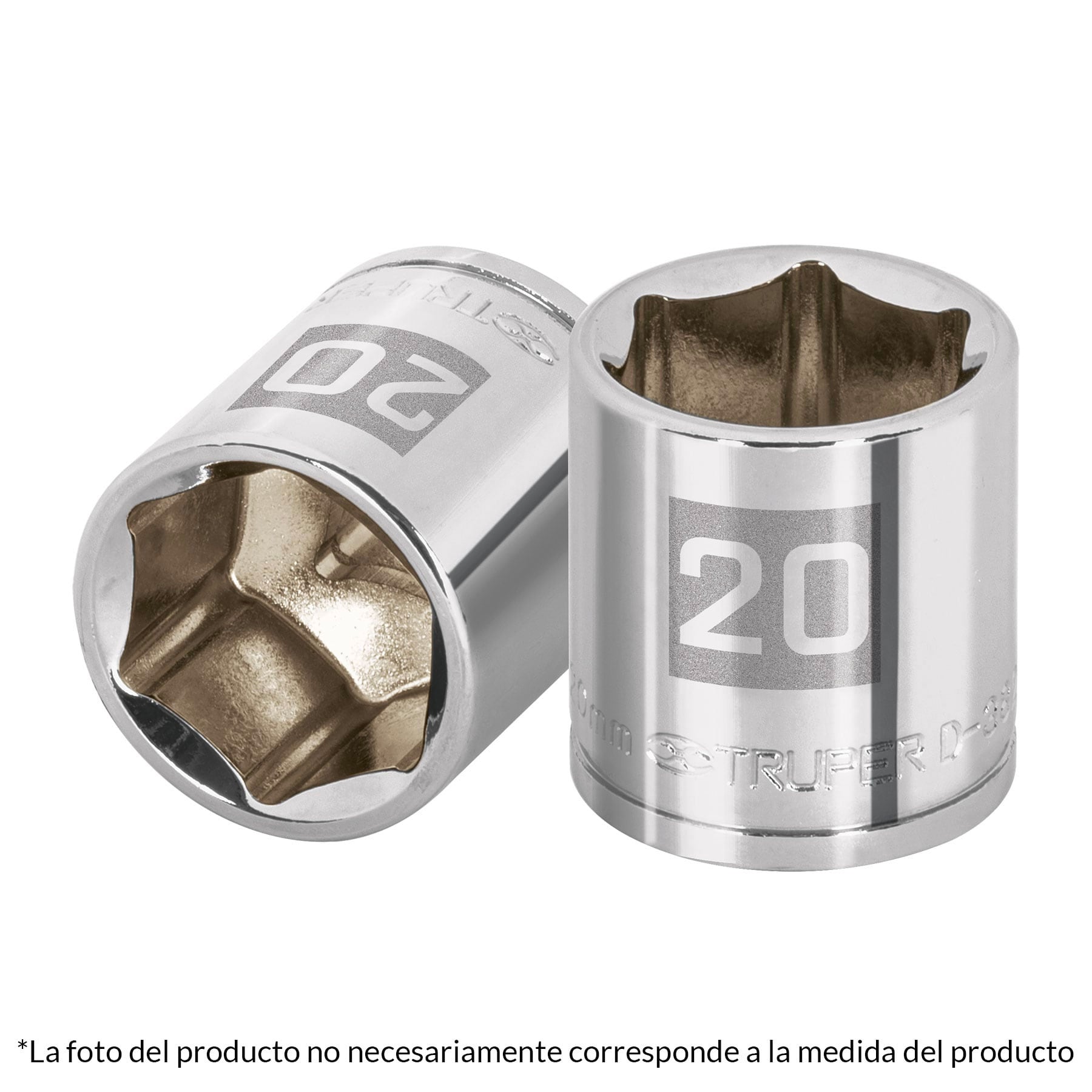 Dado de 6 puntas, cuadro 3/8" de 15/16"