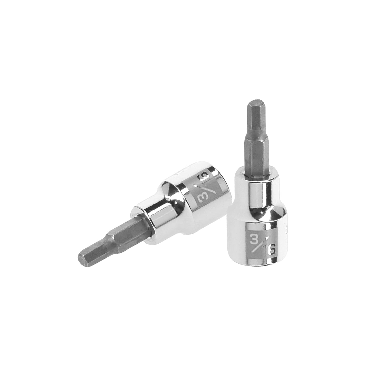 Dados de punta hexagonal, cuadro 3/8" de 3/16"