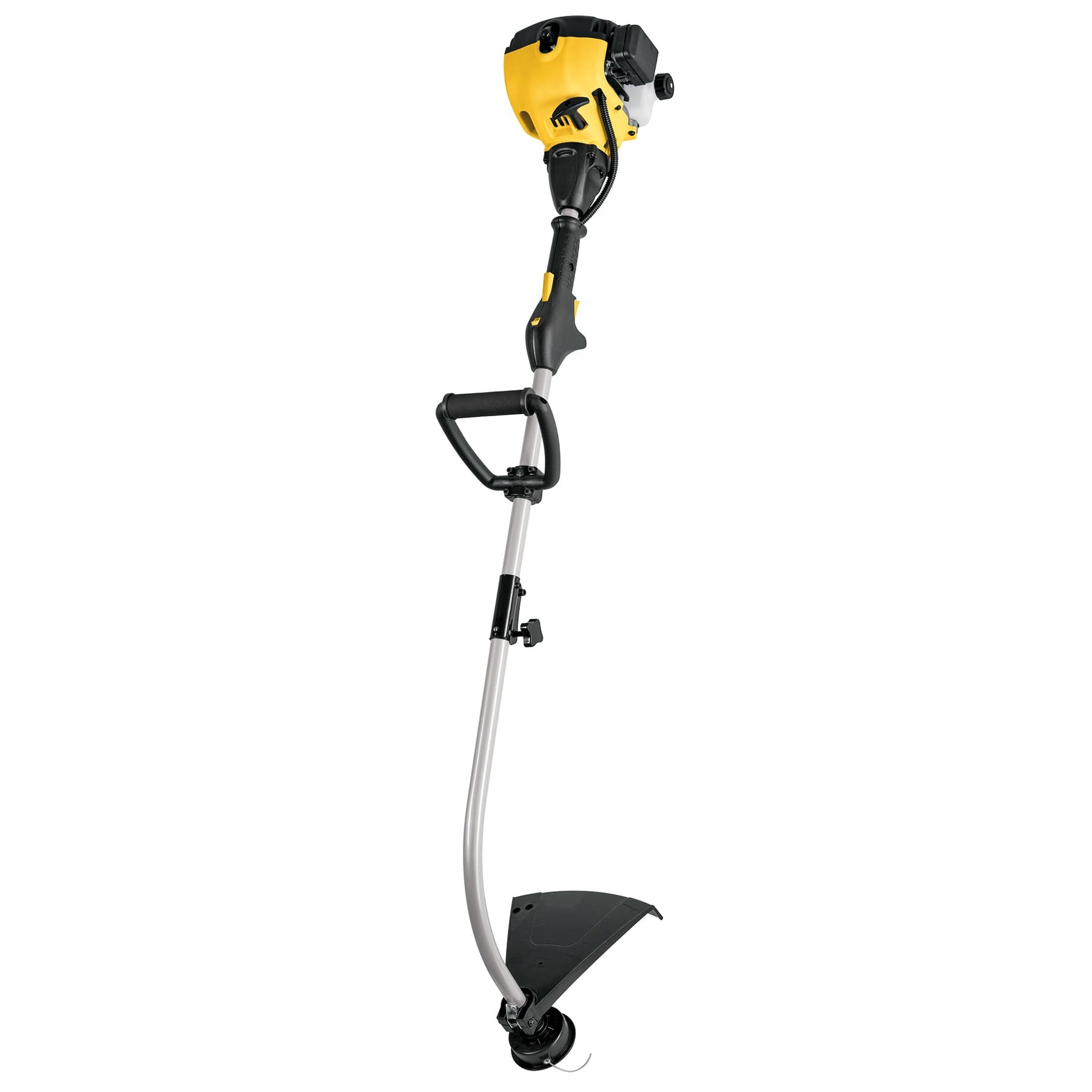 Desbrozadora a gasolina, 25cc,17"de corte,mango curvo,Pretul