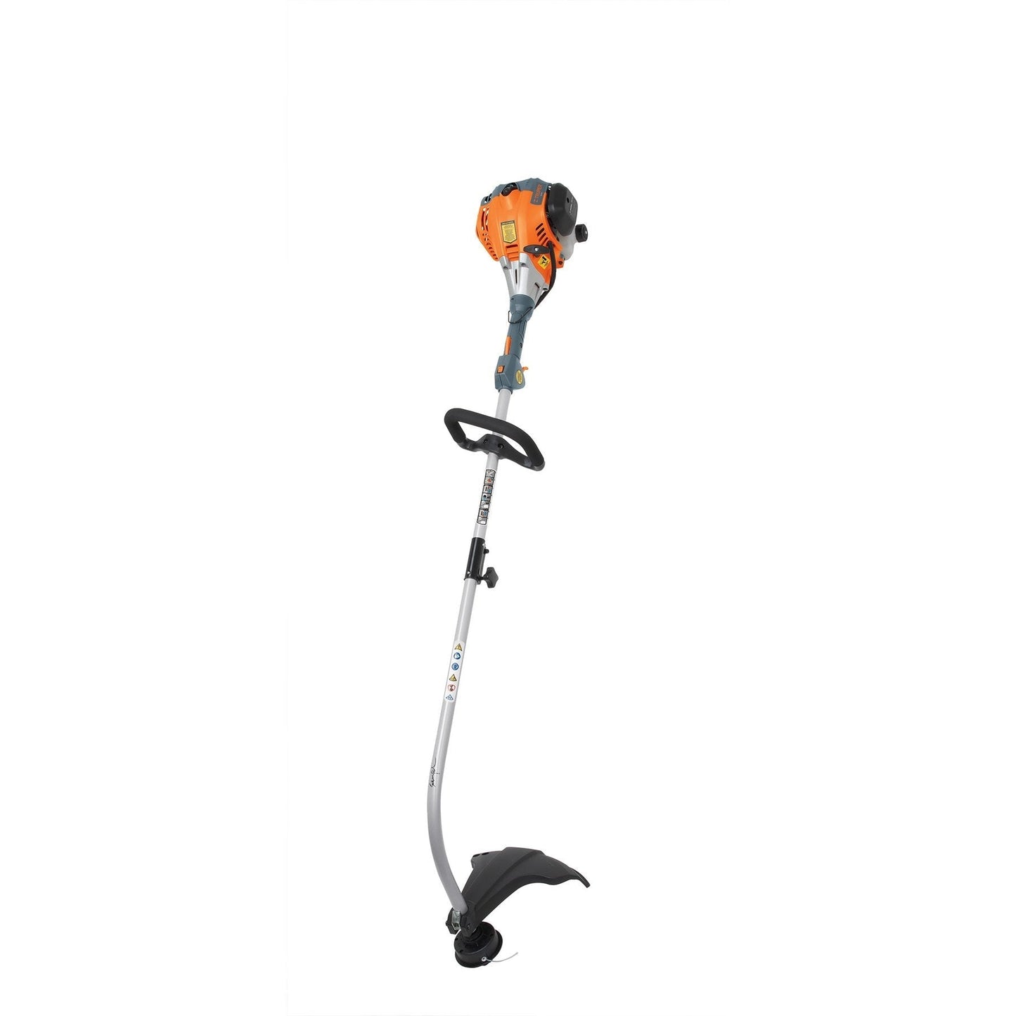 Desbrozadora a gasolina, 26cc, 17" de corte, curva